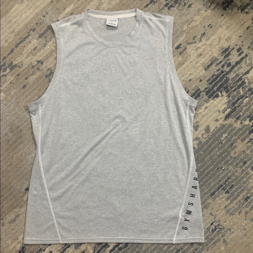 Gymshark Light Gray Men's Tank Top